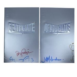 2 Deathmate Tour Books Image / Valiant Crossover Signed (1993) VF/NM